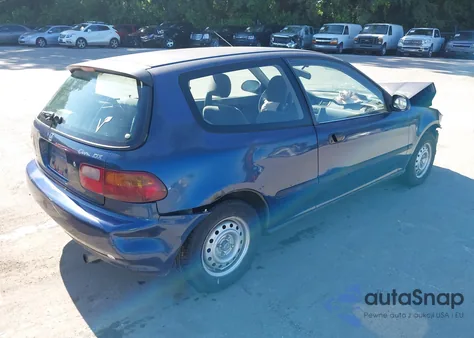 1995 Honda Civic Dx z USA, uszkodzony, nr VIN 2HGEH2364SH504206